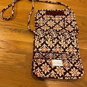 Vera Bradley Cross Body wallet - never used